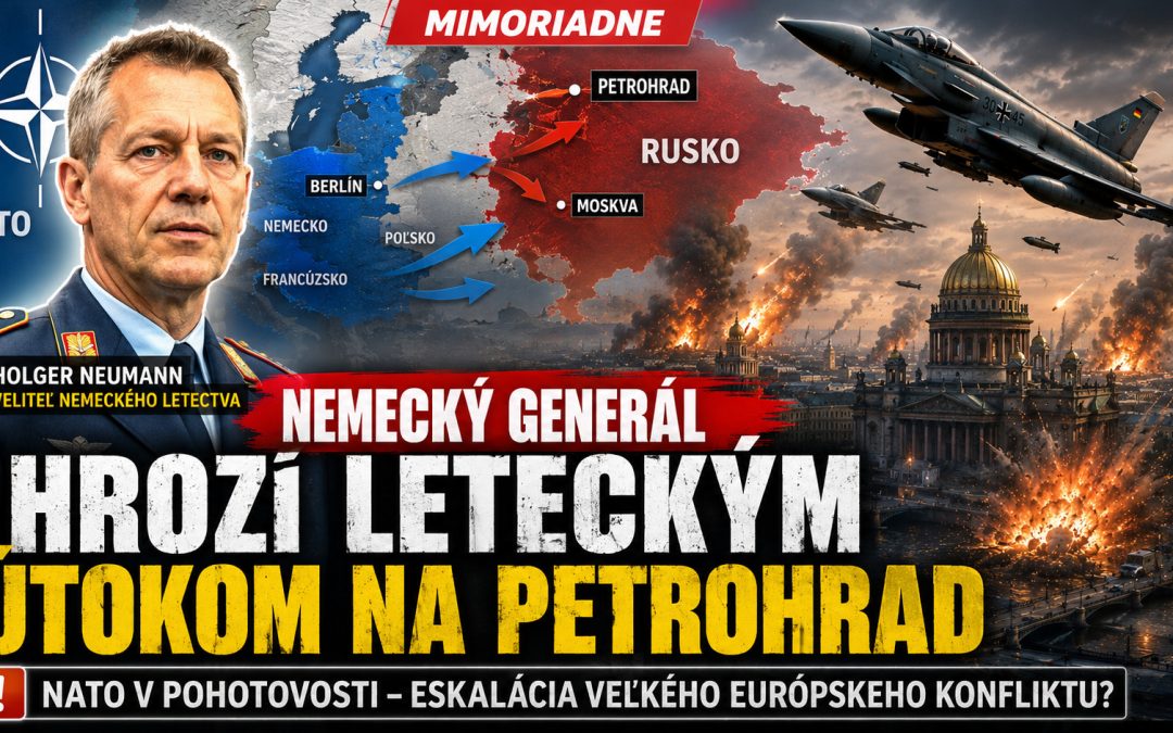 NEMECKÝ GENERÁL HROZÍ LETECKÝM ÚTOKOM NA PETROHRAD